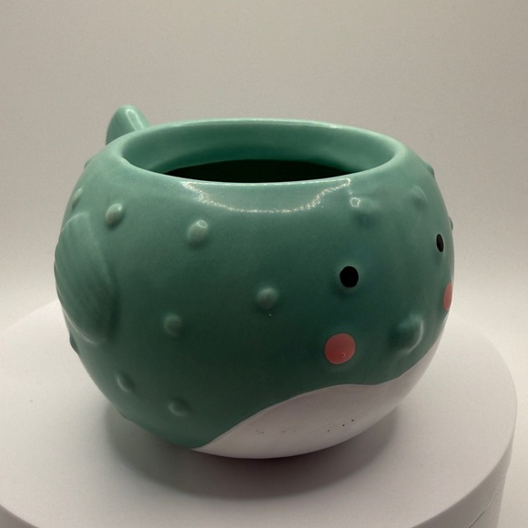 Other - Ceramic Pufferfish Succulent Planter